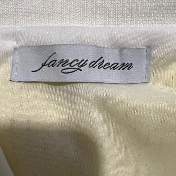 FASHION NOVA/FANCY DREAM Sequined Yellow Mini Dress "All You Need Is Love" 💛 - Picture 13 of 15